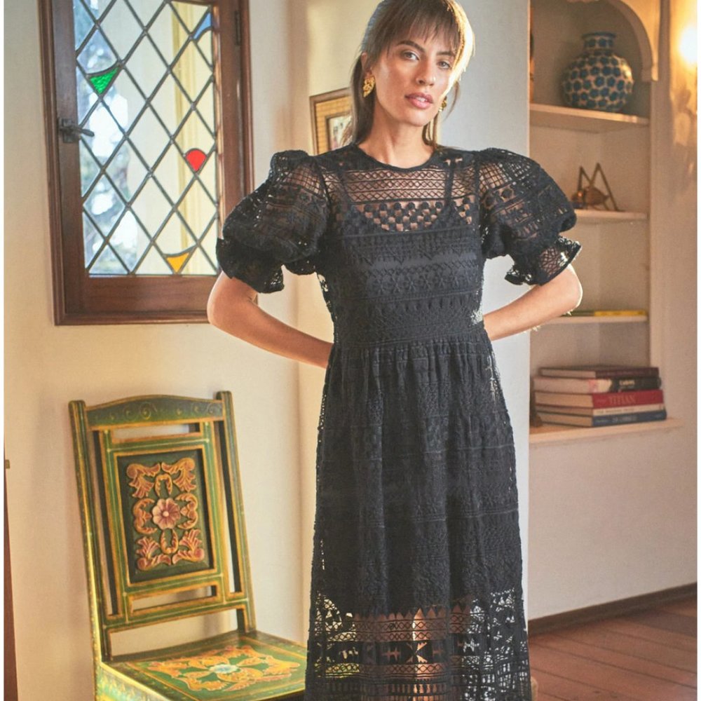 The Odells Thea Midi Dress NWT